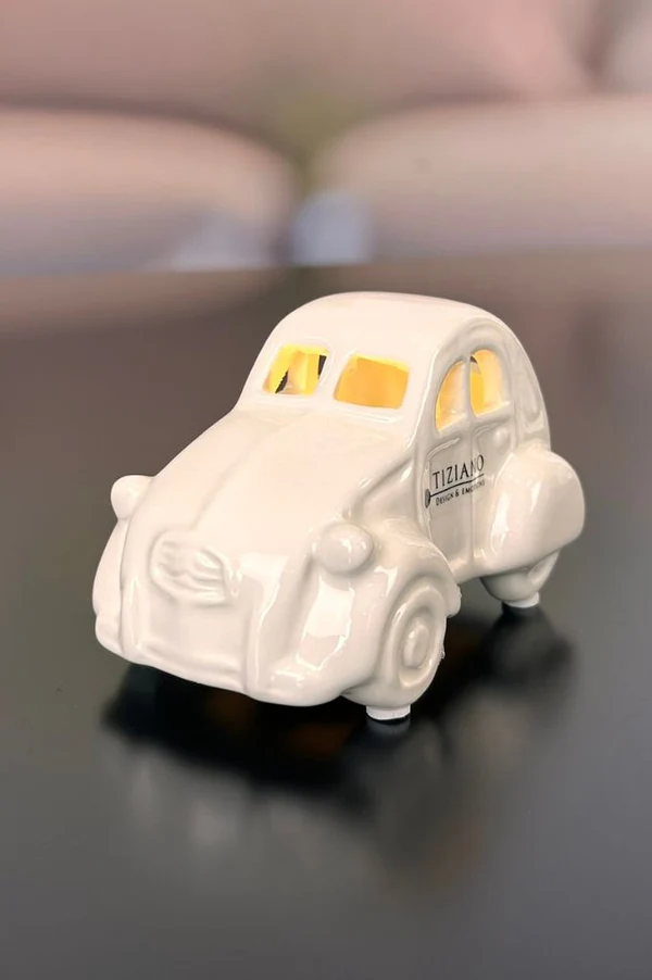 Deko Auto Ente Milo LED 13cm