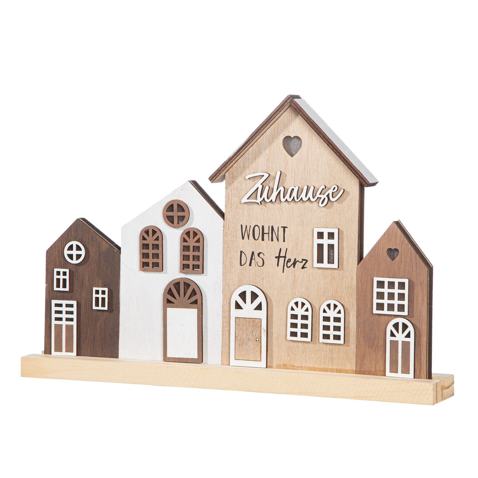 Deko Aufsteller Standrelief Zuhause LED Variante 1 Essen, Süßigkeiten