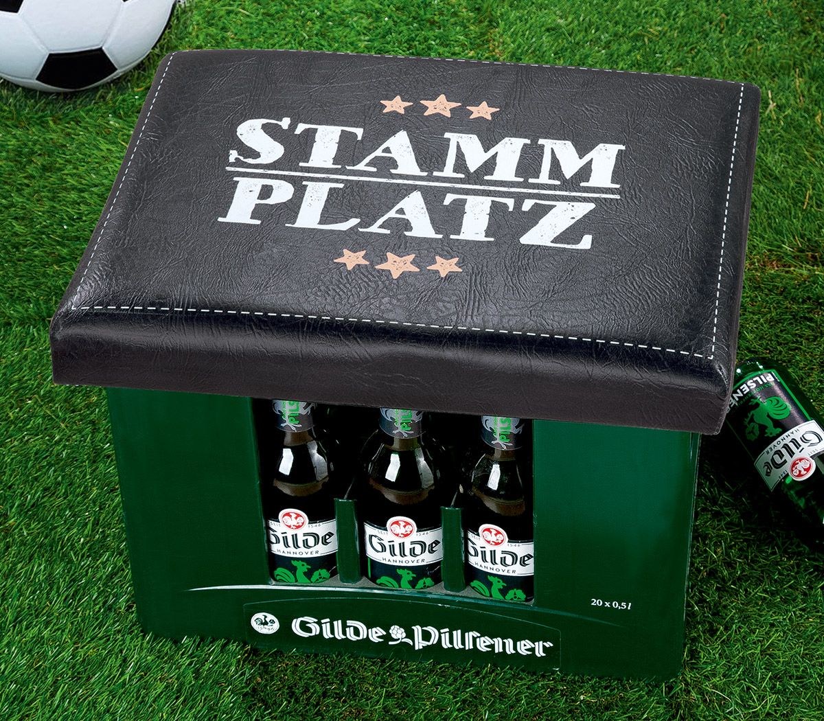 Sitzpolster "Stammplatz" schwarz Sitzpolster "Stammplatz" schwarz