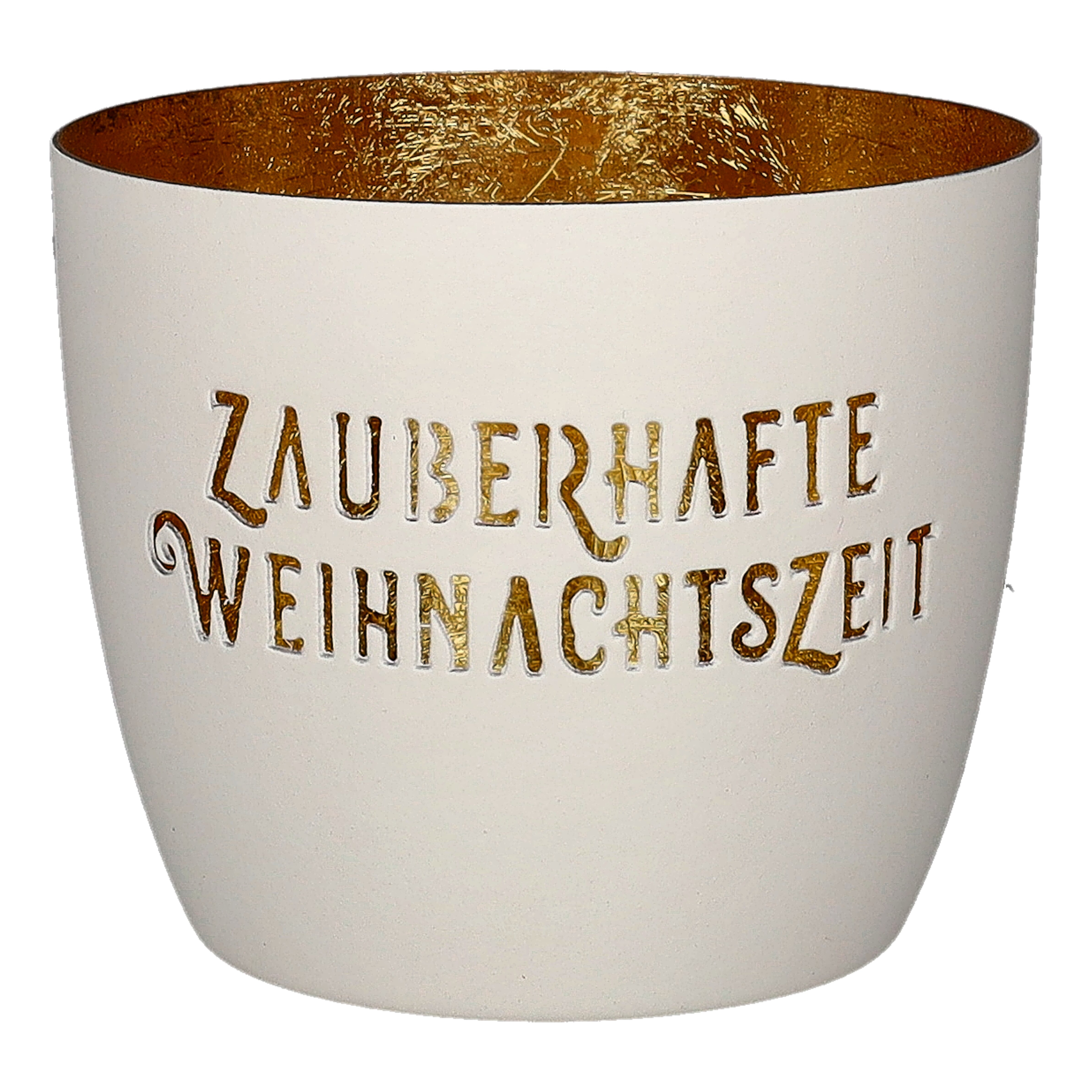 Weihnachtskegel, Weihnachtsdeko, Goldene Innenseite, Schüssel, Glänzend