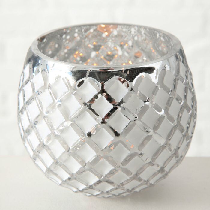 Windlicht Ainara silber Design 3