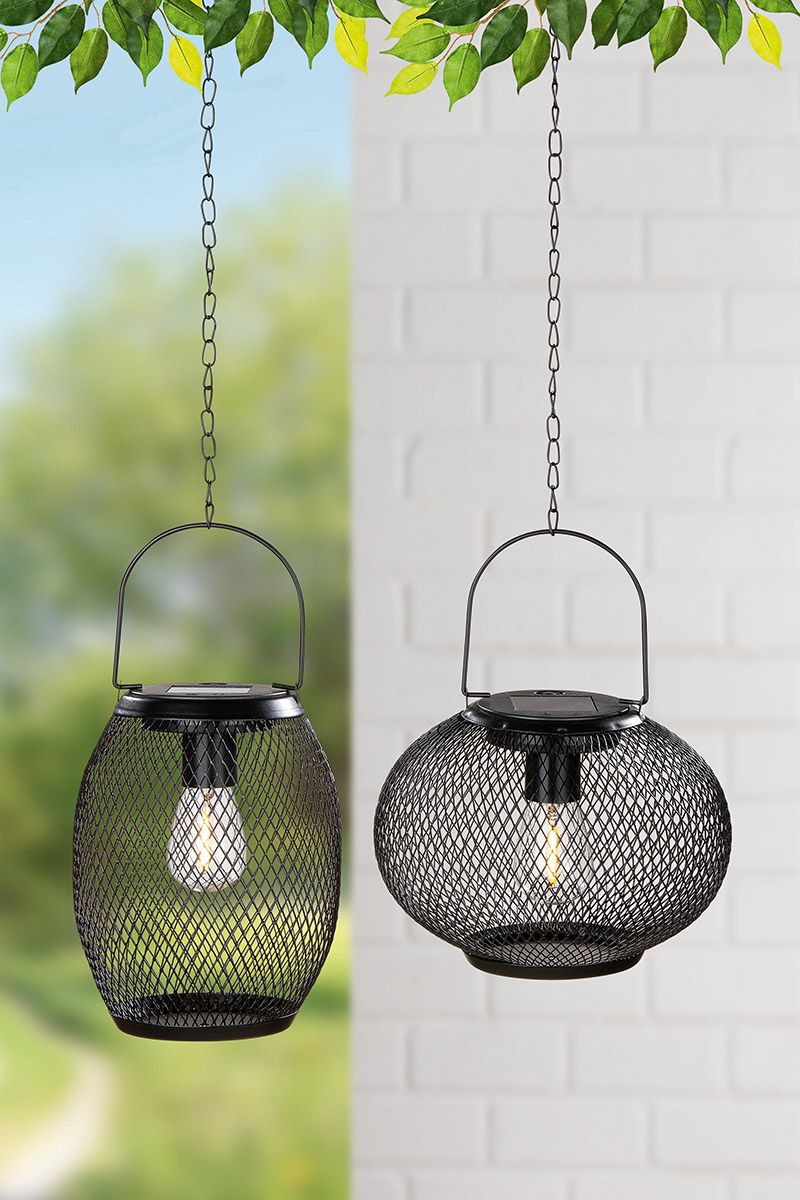 84228_3_7 Solarlampe Meshy schwarz Variante 1