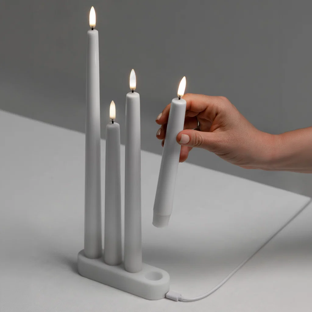 Kerzenhalter, Kunststoff, Votivkerzen?, Elektrisch, Tischlampe?