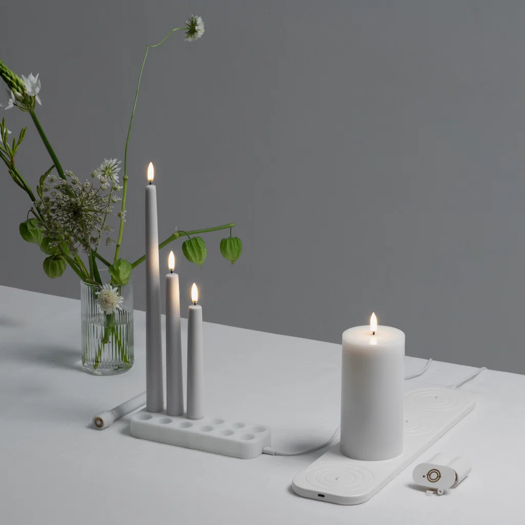 Kerzen, Vase, Dekoration, LED-Kerzenhalter, Lichtspender