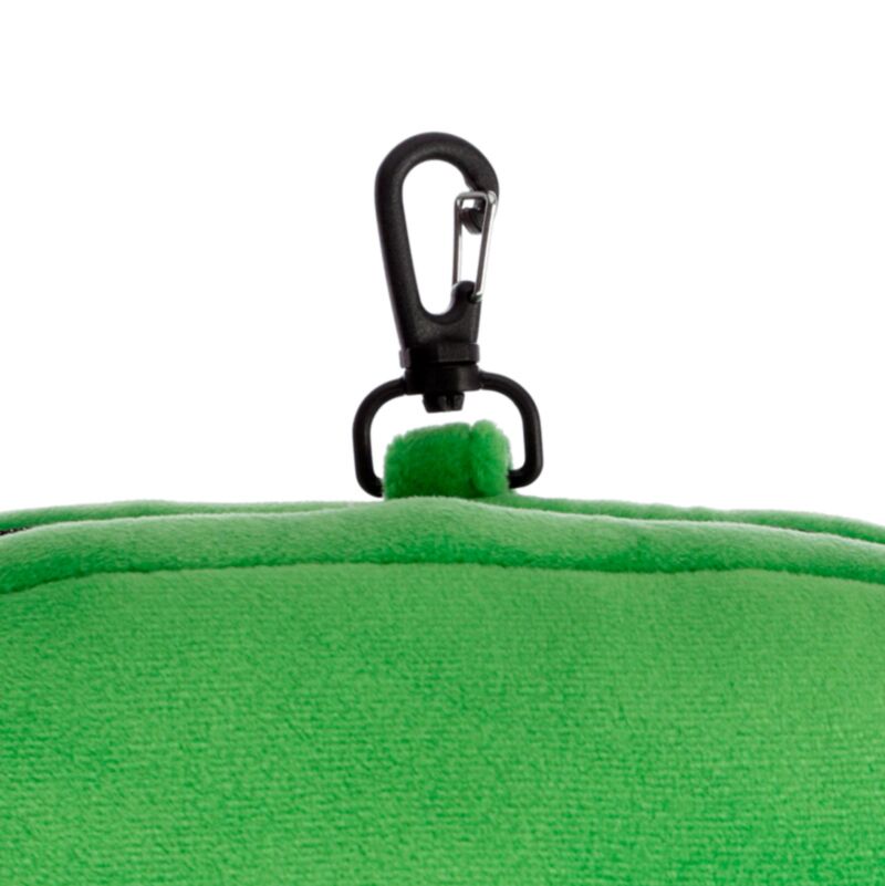 Relaxeazzz Minecraft Creeper Plüsch Reisekissen & Schlafmaske
