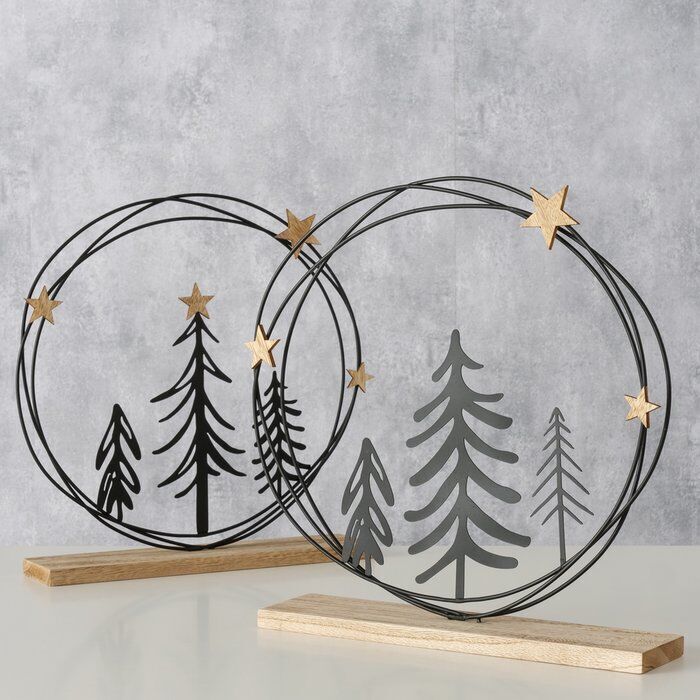 Dekoaufsteller Oslo 30cm Variante 1