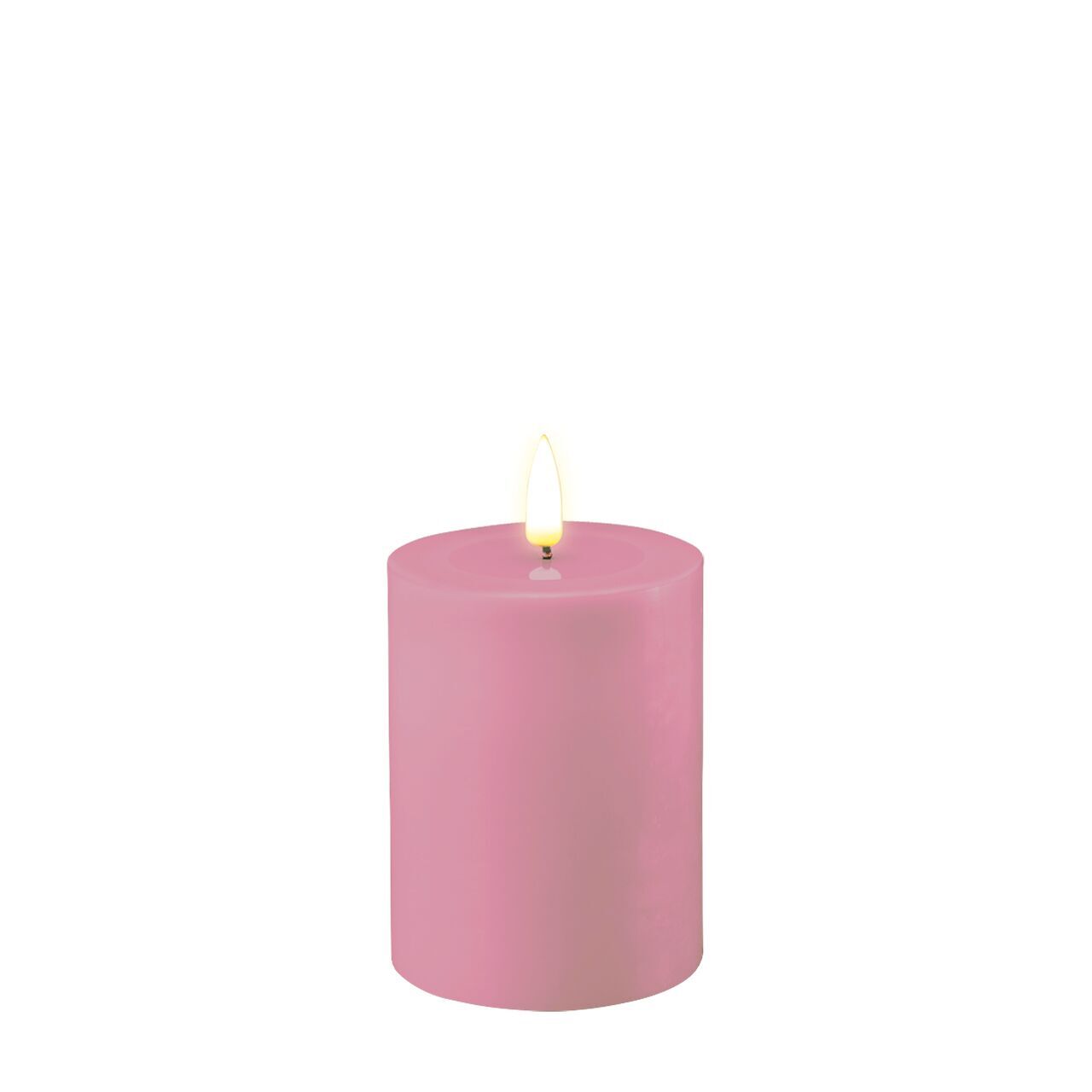 RF-0421 Stumpenkerze LED Lavendel 7,5 x 10cm