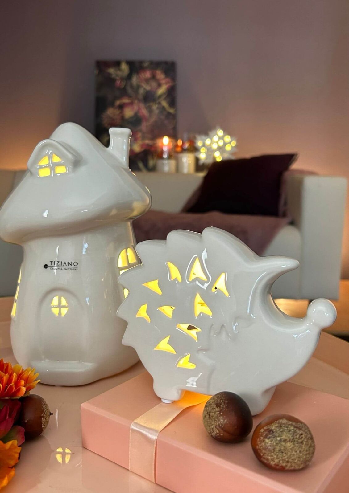 Igel Salimbo 14cm LED cremeweiß Igel Salimbo 14cm LED cremeweiß