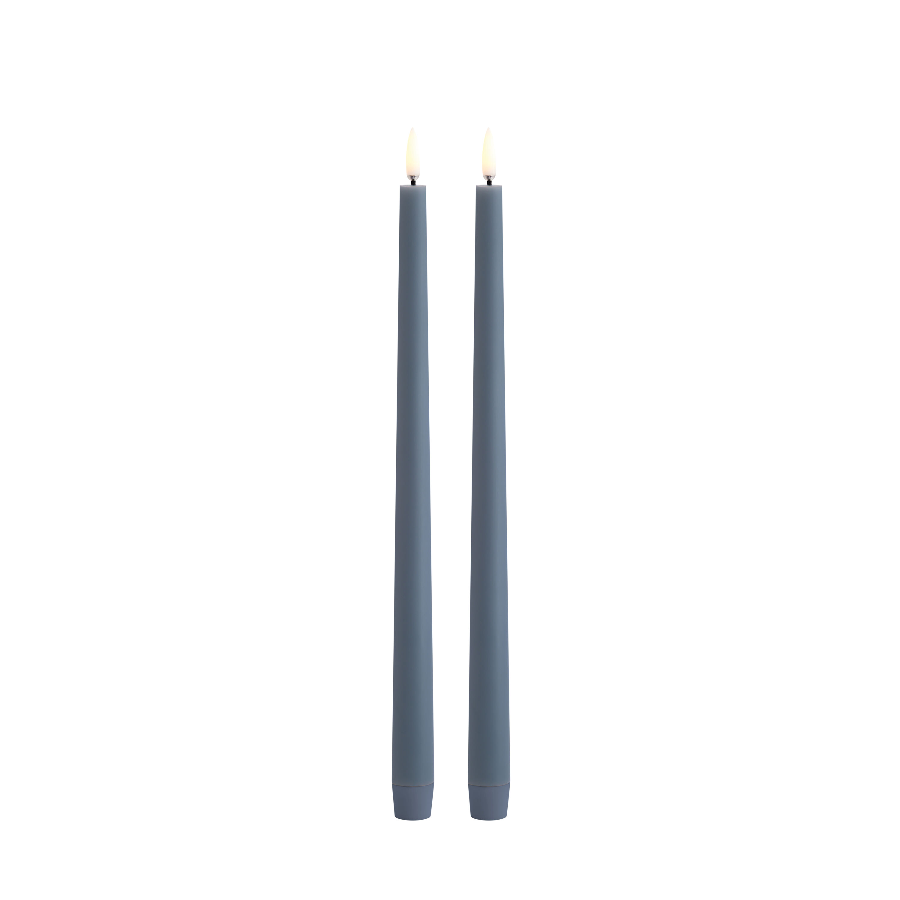Uyuni-UL-TA-HB02332-2-Slim-Taper-Candles-large Uyuni LED Tafelkerze 32cm slim hazy blue 2 Stück
