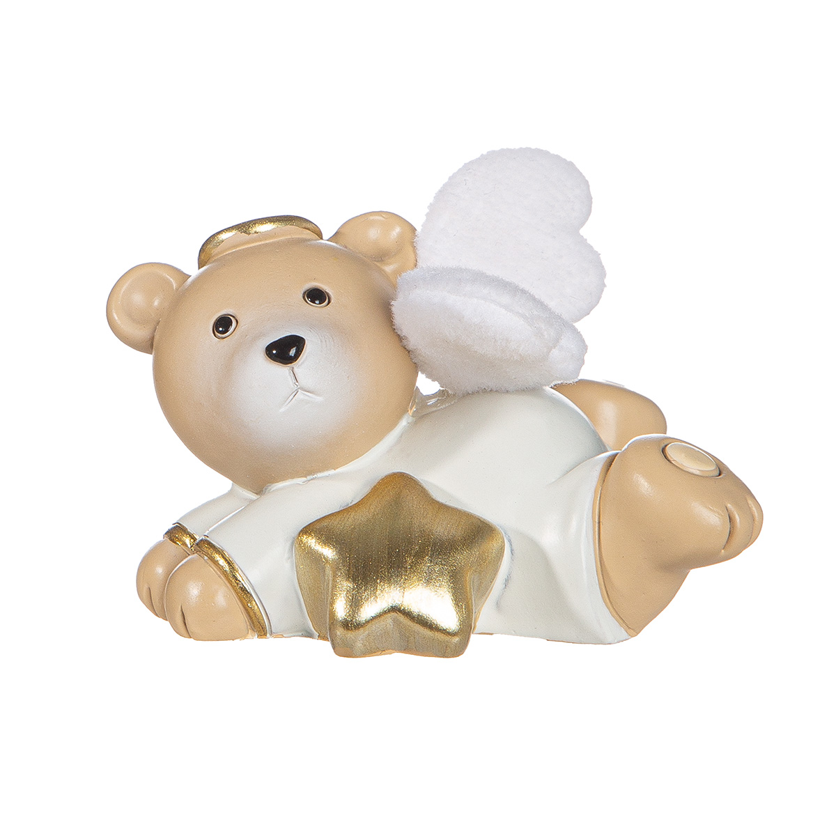 Engel, Figur, Teddy, Gold, Stern