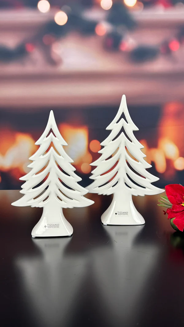 Dekobaum Joya 20cm cremeweiß