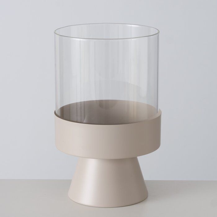 Windlicht Pallas 29cm beige