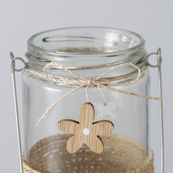 Detailbild-PVSN2KW7-large Windlicht Weavy Blume 11cm