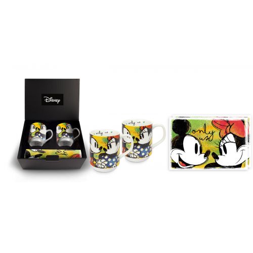 Disney Frühstücksset Only Us - Mickey & Minnie Pokal