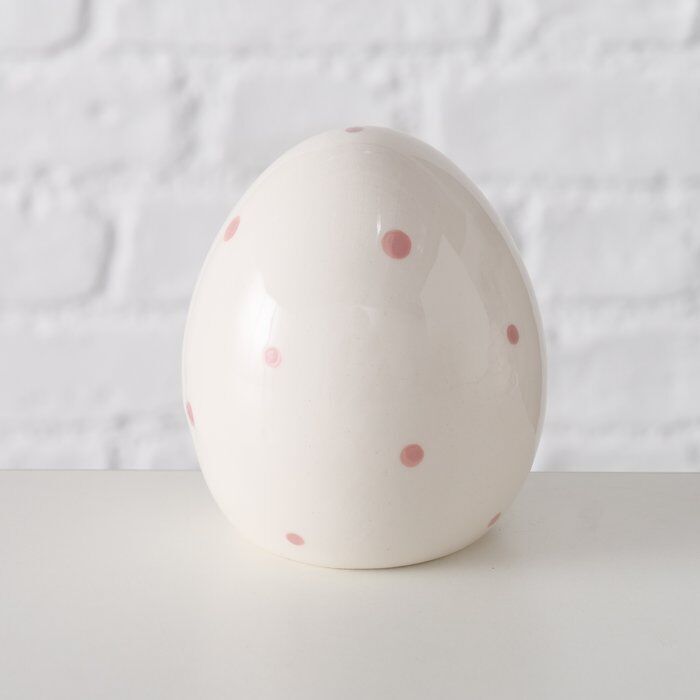 Einzelbild-9Cy7-n25-large Dekofigur Ei Finn rosa 8cm Punkte
