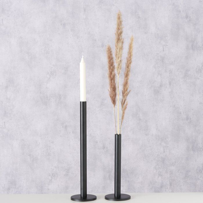 Ambientebild-PaHL2GMA-large Kerzenleuchter Malko 2 tlg. schwarz