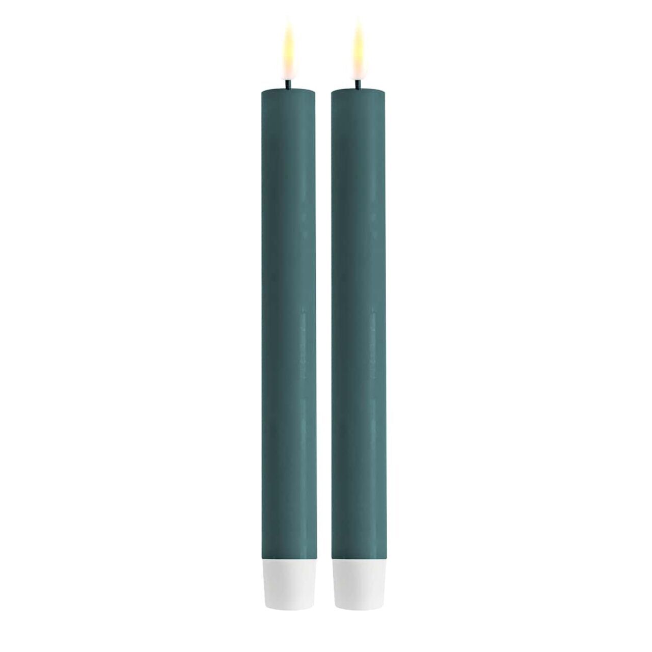 2021-RF-0345 Stabkerze LED 24 cm jade 2 Stück