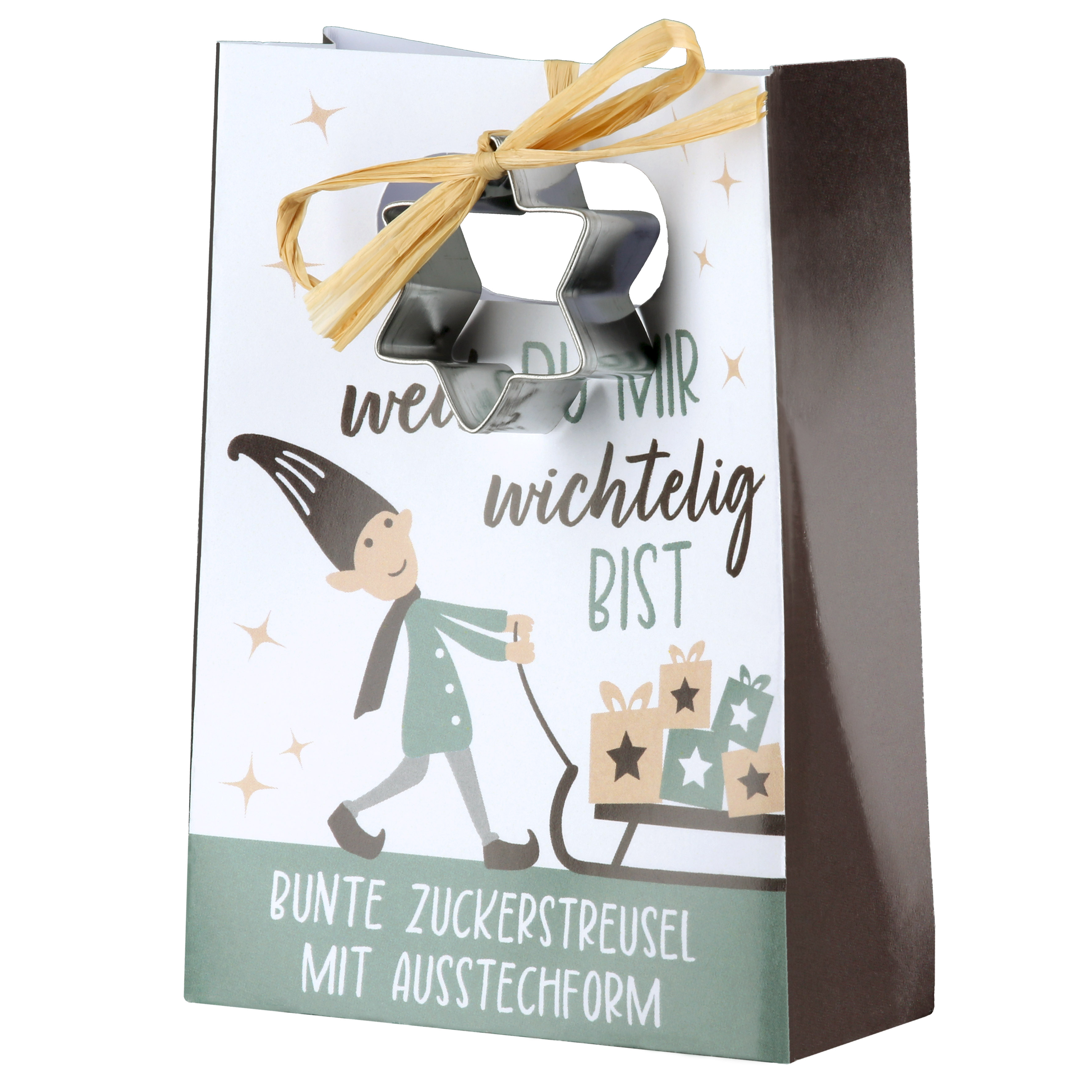 Weihnachtsgeschenk, Ausstechform, Keksform, Ausstechform, Verpackung