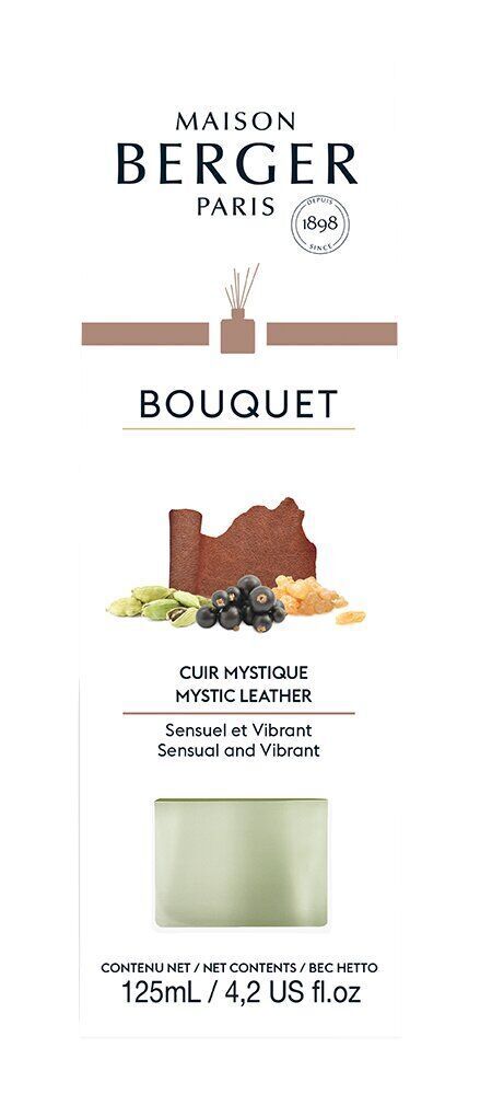 6995_BOUQUET-PARFUME_CUIR-MYSTIQUE Kraftvolles Leder Raumduft Diffuser