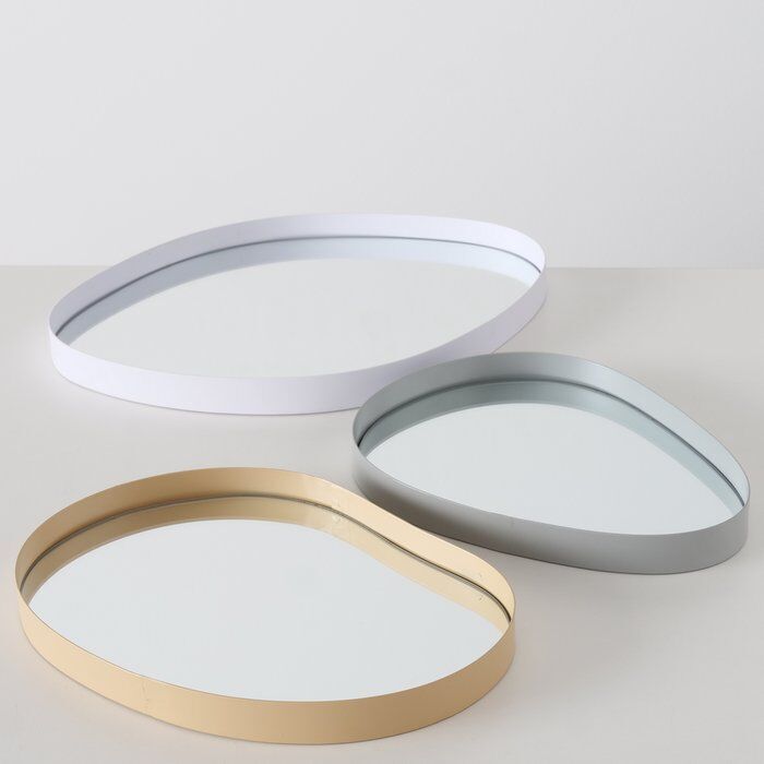 Deko Tablett-Set Wolka 3 Stück