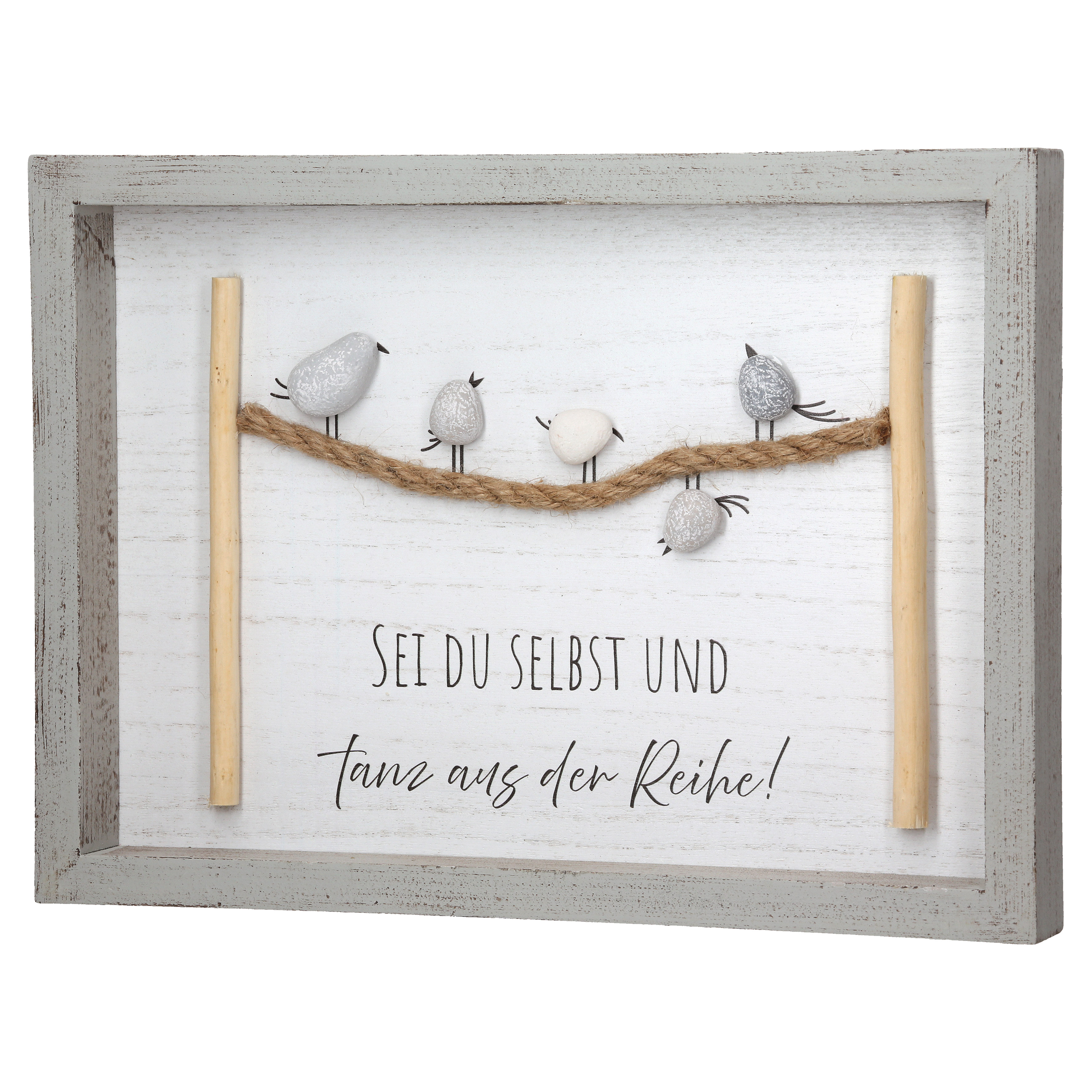 Steinbild Vogelparade - Tanz Steinbild Vogelparade - Tanz