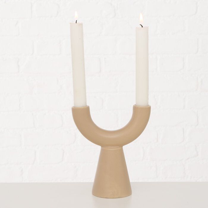 Kerzenleuchter Shalea braun