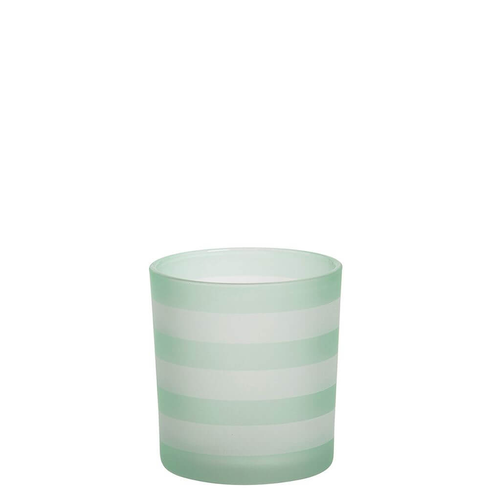 1543338_Votive-Holder-Green Yankee Candle - Coastal Stripe Teelichthalter grün
