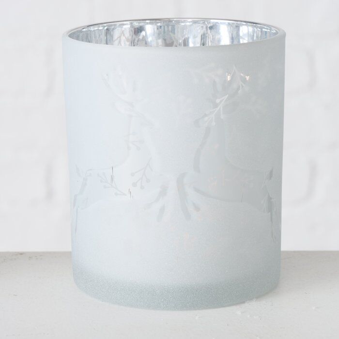 Windlicht Alpia weiß groß