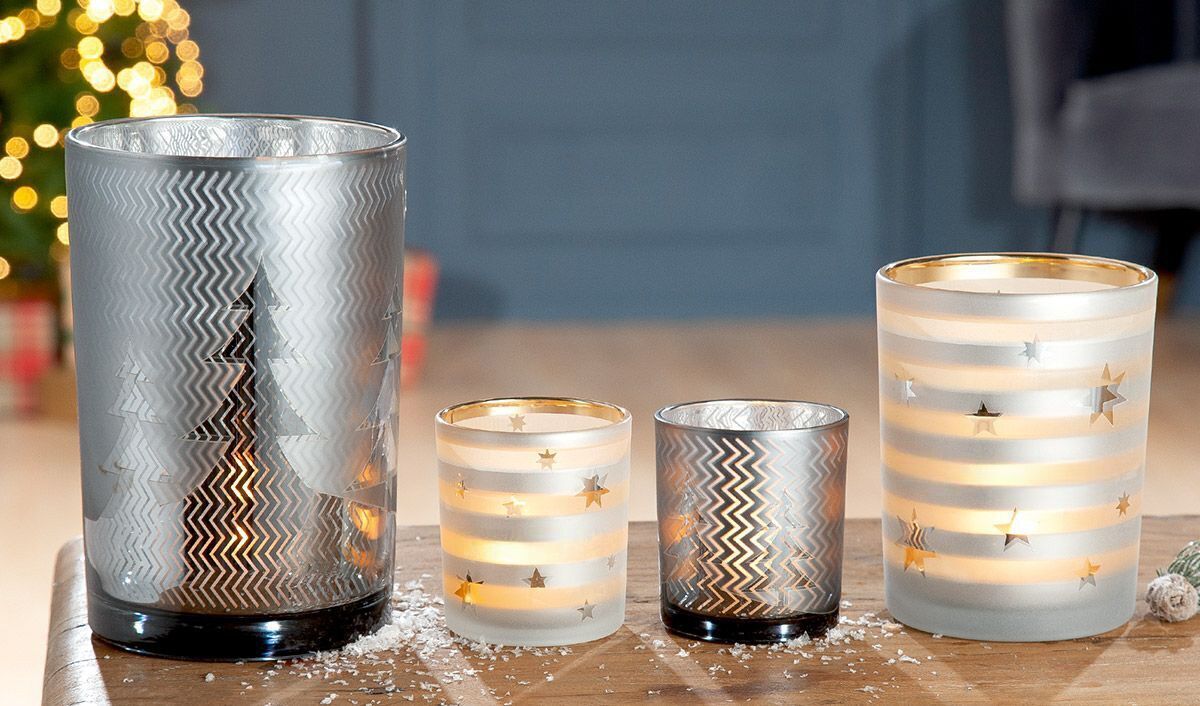 24990_2-1 Windlicht Sternstunden weiß 8cm