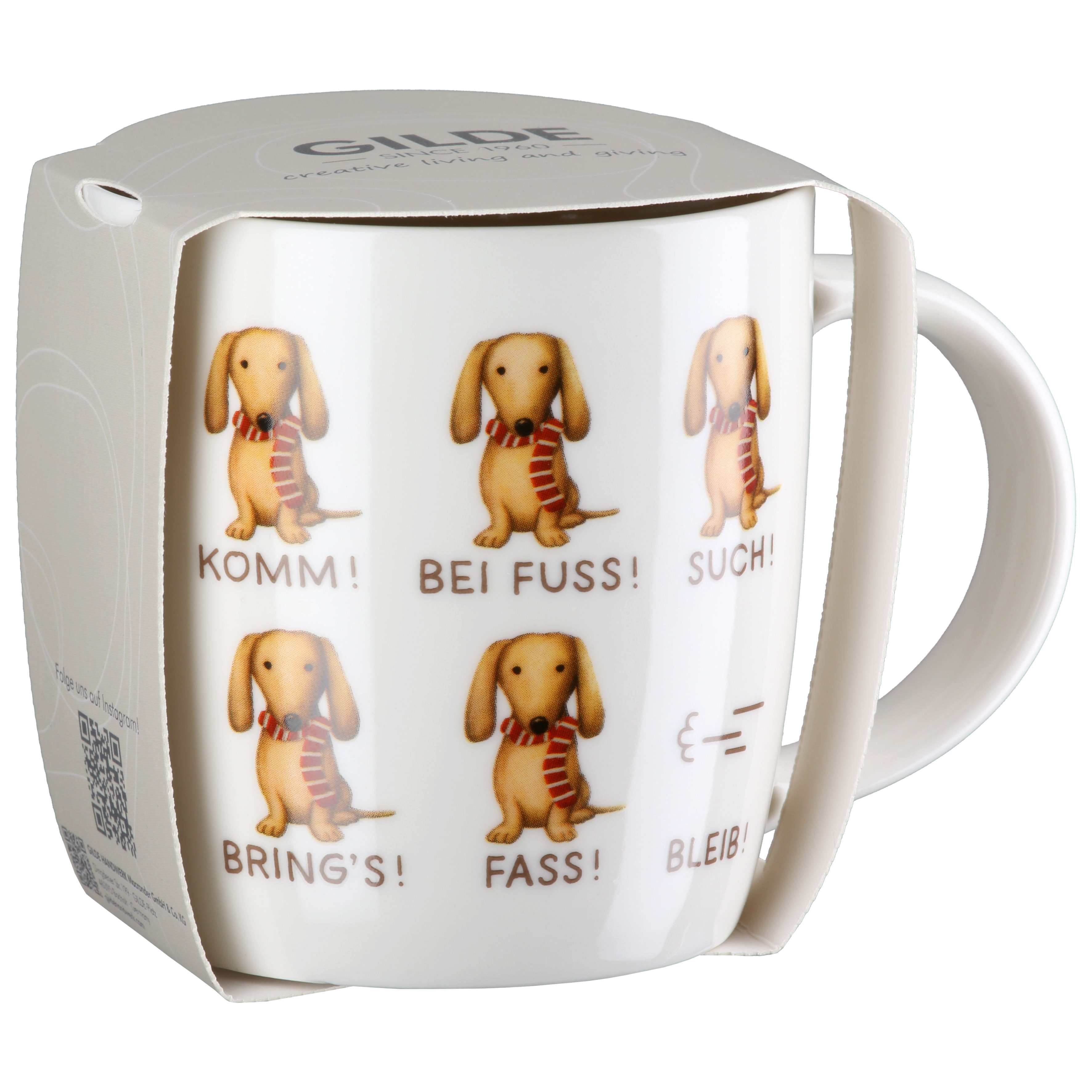 Tasse Frieda Dackelmotiv mit Spruch Tasse, Becher, Hundemotiv, Kaffeetasse, Geschenk