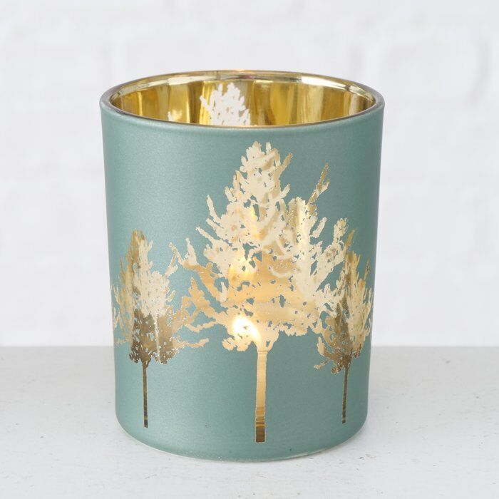 Windlicht Skove 8cm grün Variante 1