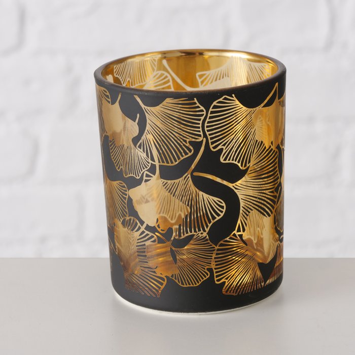 Einzelbild-LvC3kkdt-large Windlicht Gingko 8cm schwarz