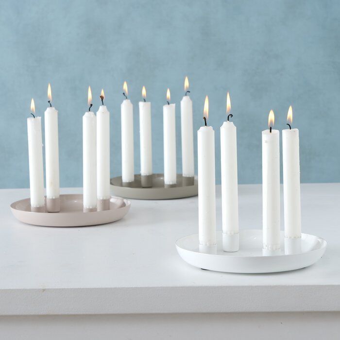 Kerzenleuchter Remius weiß