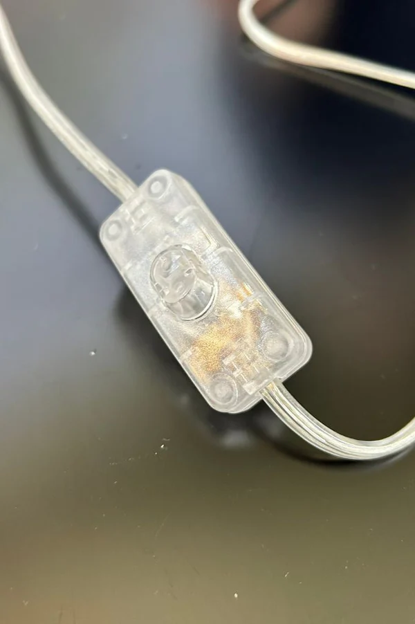 Lampe Salvati schwarz 24cm Porzellan