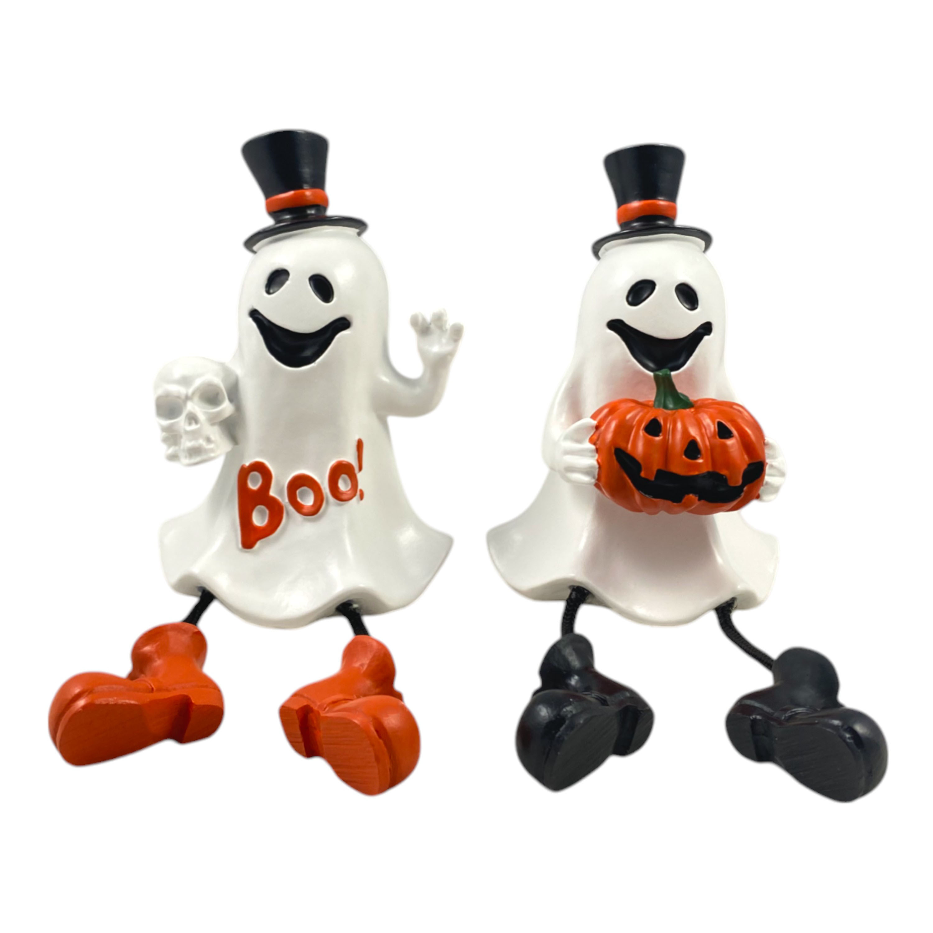Gespenst mit Hängebeinen 2er Set Figur, Spielzeug, Kunst, Porzellan, Töpferei