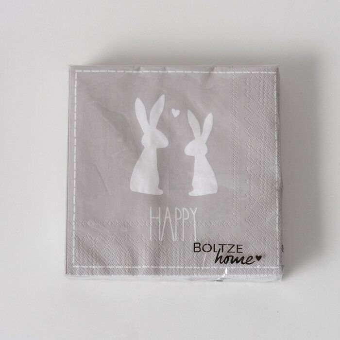 Einzelbild-ieMBZ9Tg-large Serviette Jody 20 Stück weiß/grau Variante 2