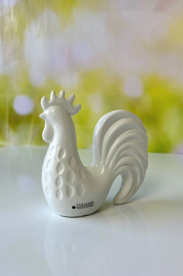 Hahn Ricco 16cm cremeweiß