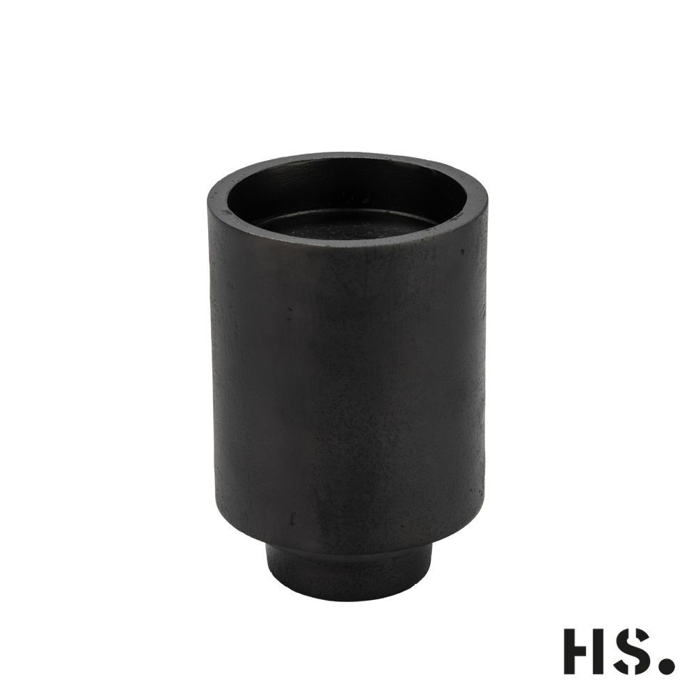 CuaT60p0 Candle Holder Julia schwarz L