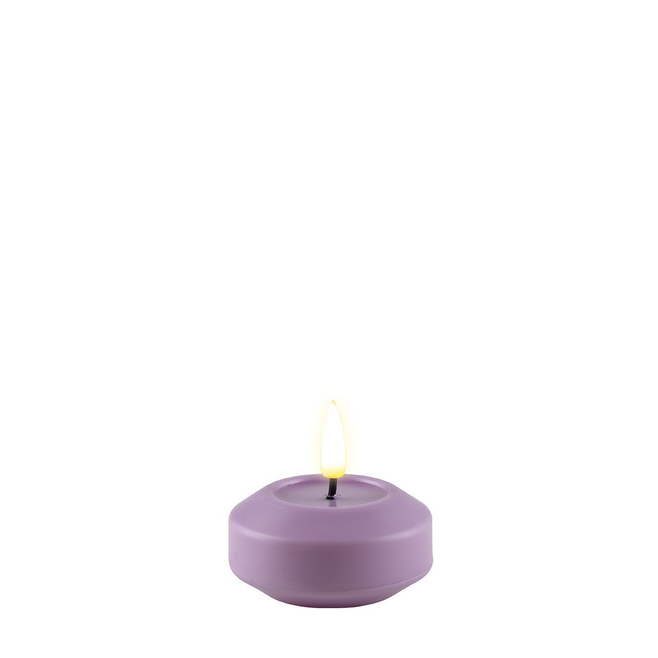 RF-F-0007a Schwimmendes Maxi Teelicht LED Lavendel