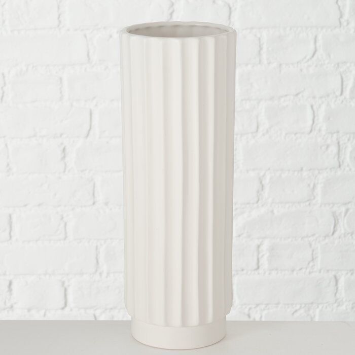 Einzelbild-Kh3C8ny2-large Vase Vianello 31cm weiß Keramik