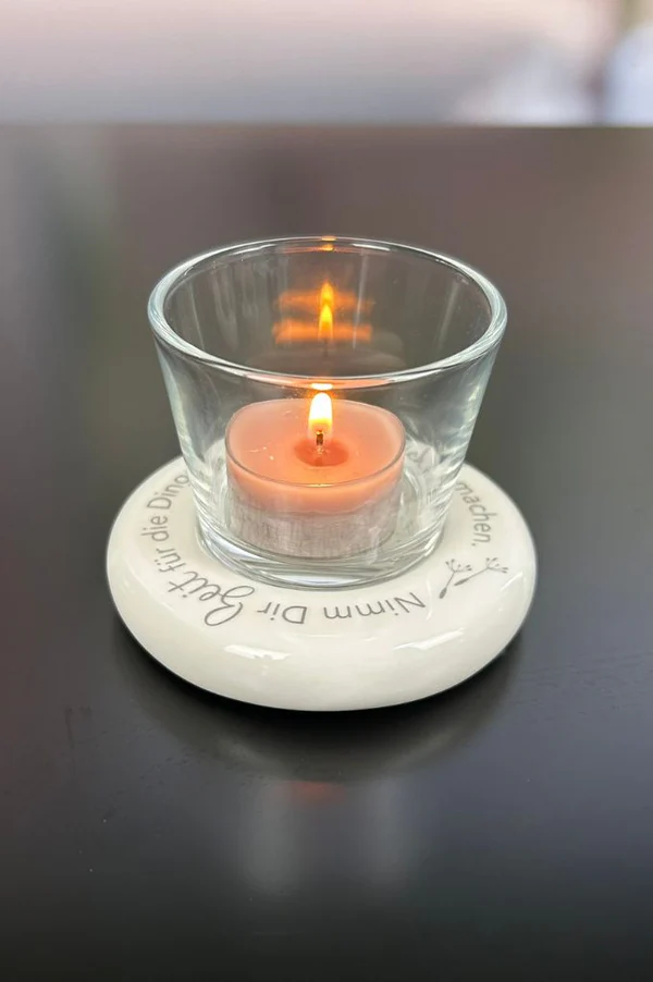 Dekolicht Lumina mit Glas Visco "Nimm Dir..." Dekolicht Lumina mit Glas Visco "Nimm Dir..."