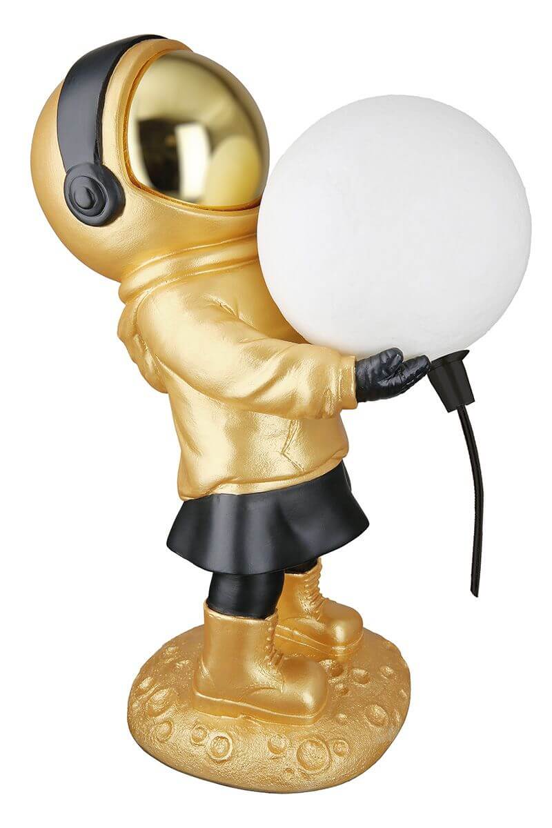 Dekolampe Apollo USB gold 34cm Dekolampe Apollo USB gold 34cm