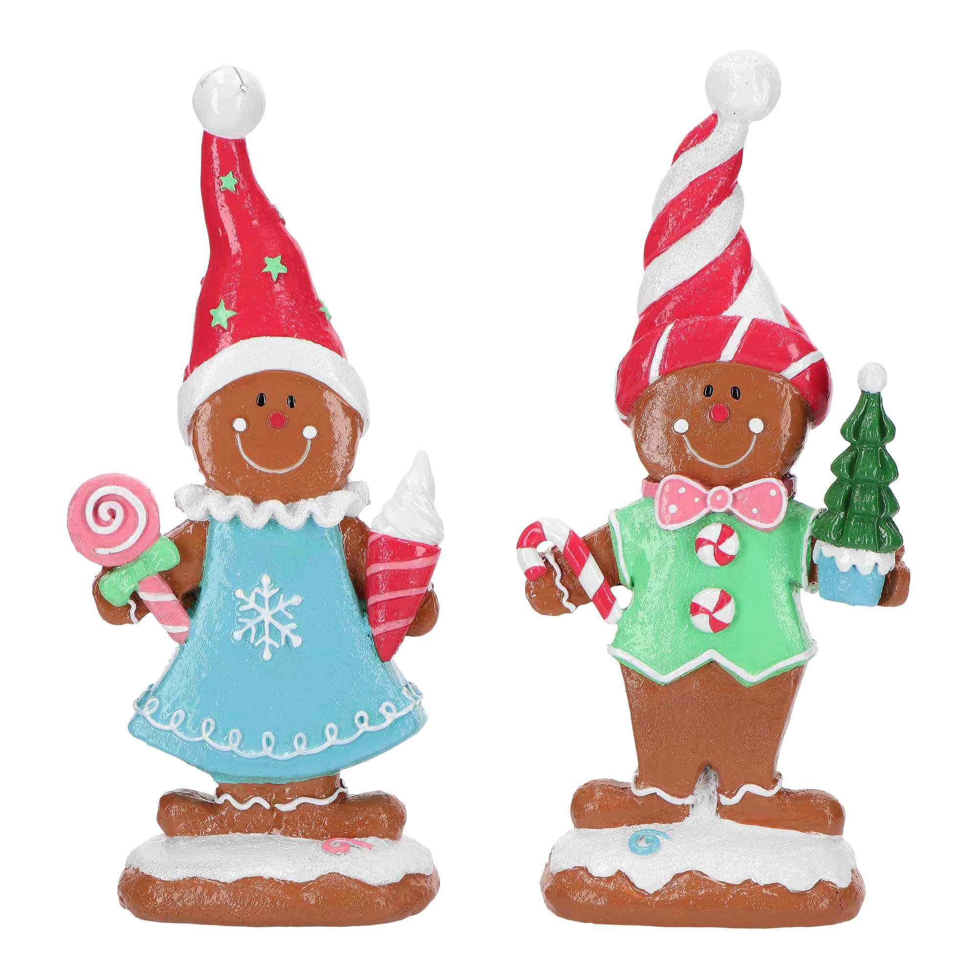 Gingerbread Boy & Girl 25cm Essen, Süßigkeiten, Kleidung, Hut