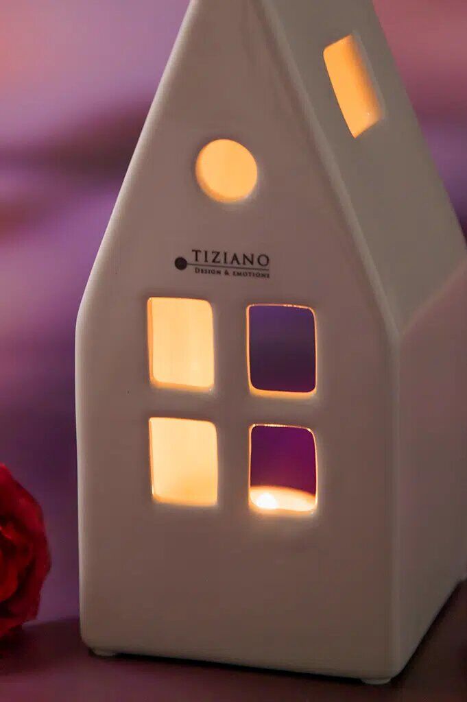 Lichthaus Mimosa 20cm cremeweiß