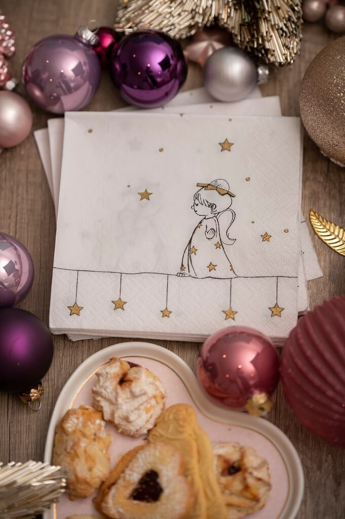 Emily-Serviette Engel Emily Weihnachts-Serviette
