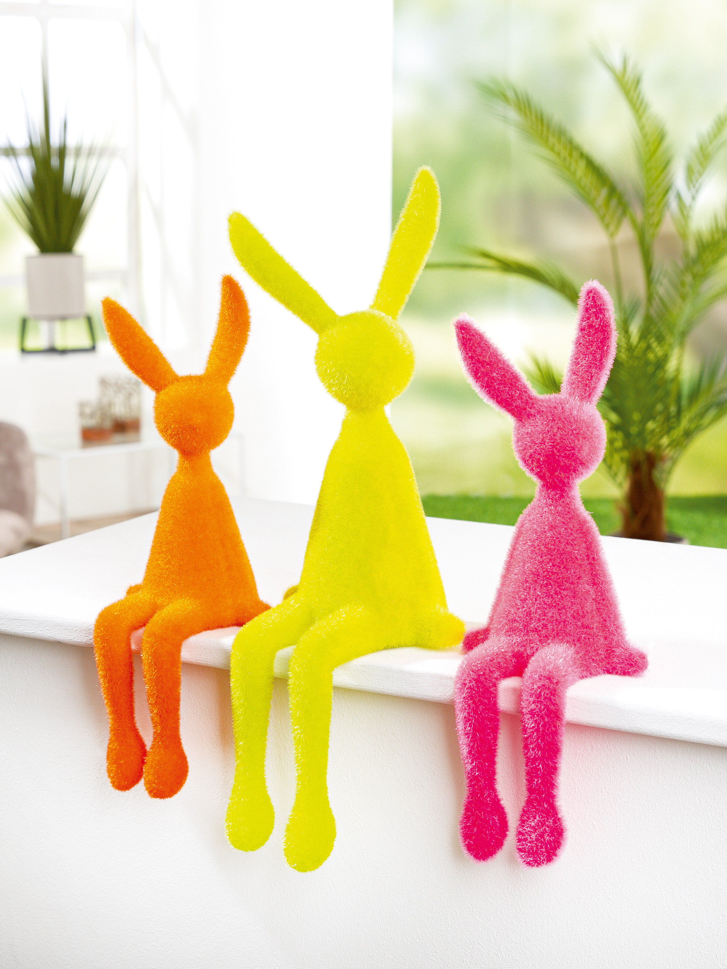 Kantensitzer Hase Rio grün 28cm Kantensitzer Hase Rio grün 28cm