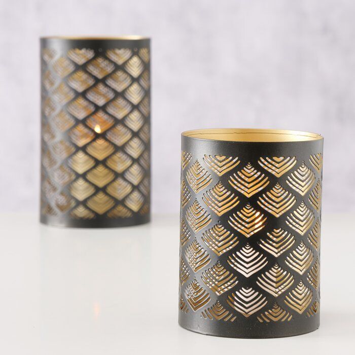 Ambientebild-TV8KQcEb-large Windlicht Swaltje 14cm schwarz