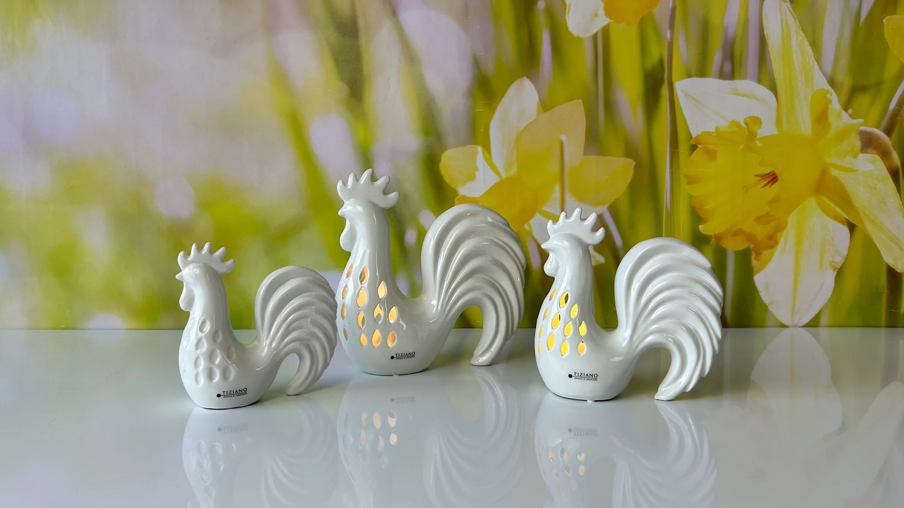 Hahn Ricco LED 20cm cremeweiß