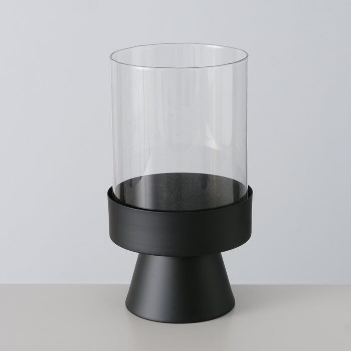 Windlicht Pallas 29cm schwarz