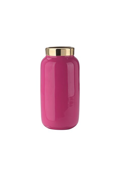 Mini Vase Saigon pink/gold Krug, Töpferei, Vase, Urne